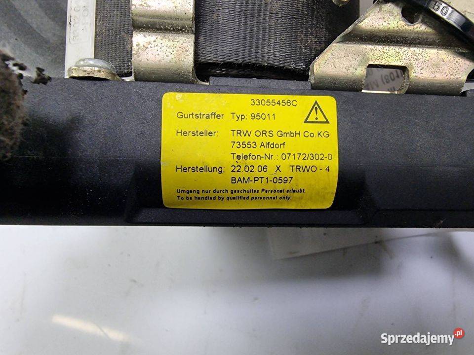 PAS BEZPIECZŃSTWA RENAULT CLIO III 33056054A Lipno