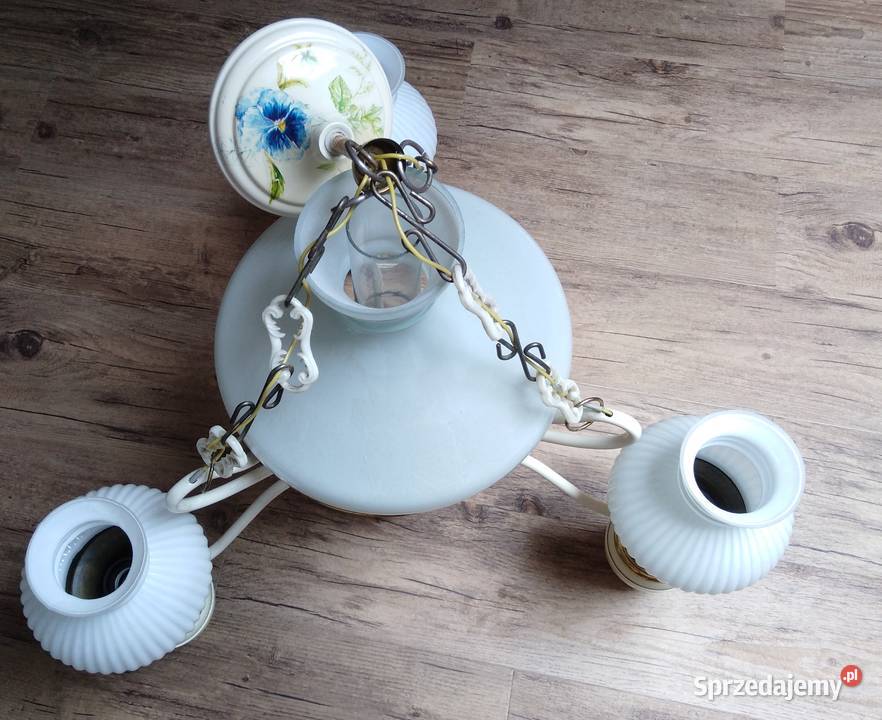 Lampa wiszaca Żyrandol Klasyk z prl CICHOŃ inny kolor Zbylitowska Góra