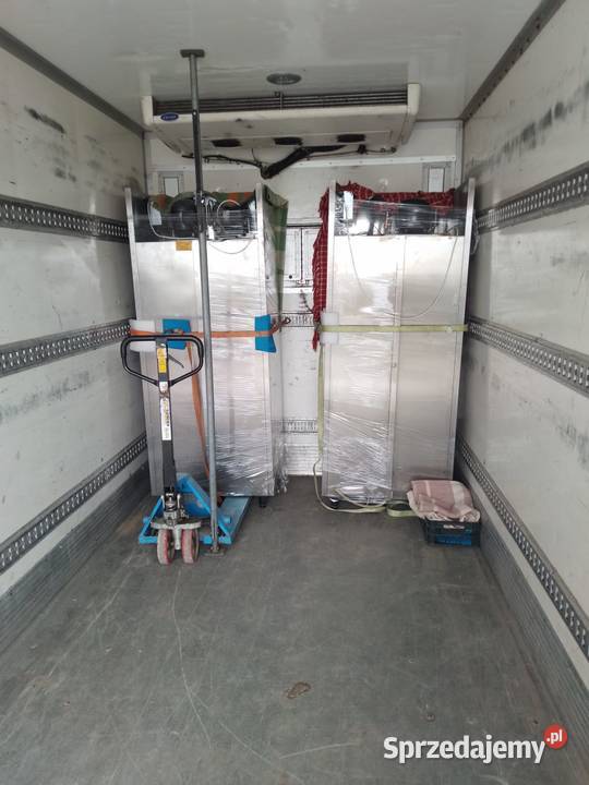 Przewóz palet maszyn i rzeczy Bus z windą Luboń