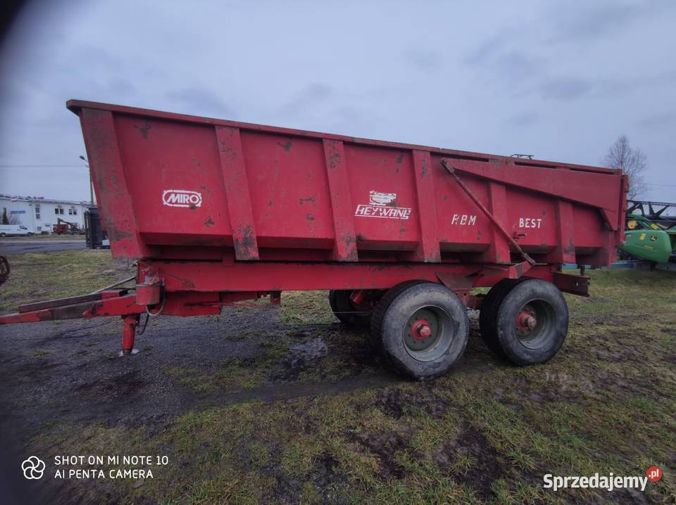 Przyczepa 14T Heywang Miro Łobżenica