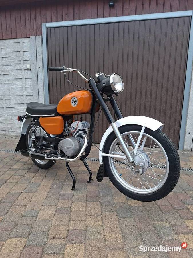 Wsk 125 pełnej odbudowie Piękny klasyk PRL Bobrzany