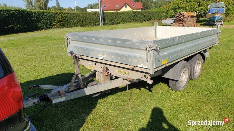 Humbaur przyczepka kiper HTk250031 lubuskie Sulechów