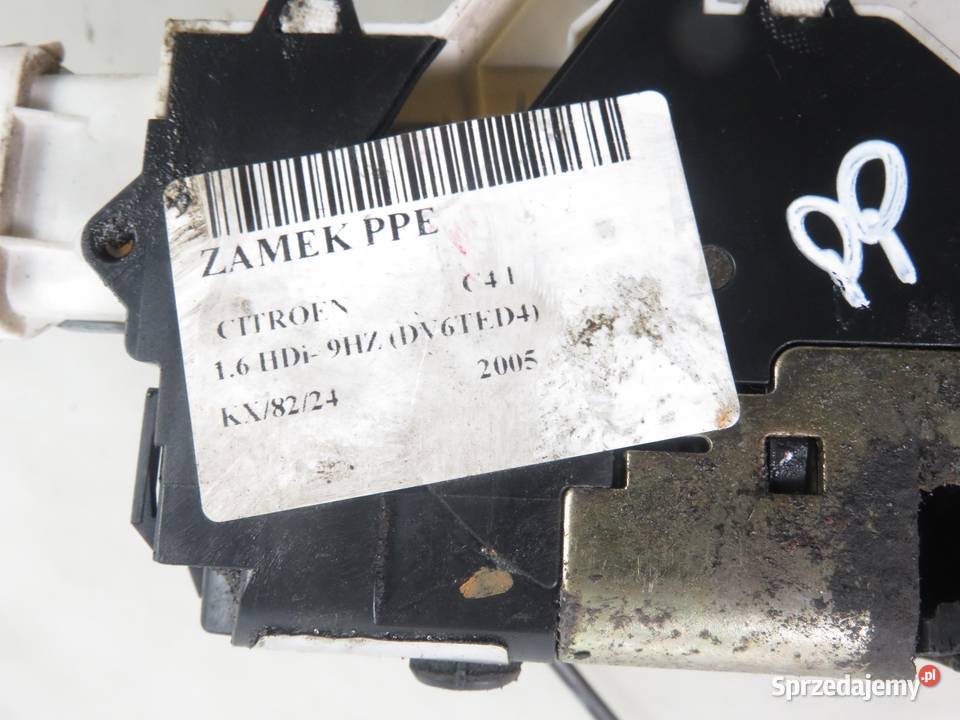 ZAMEK PRAWY PRZEDNI CITROEN C4 I 9660699780