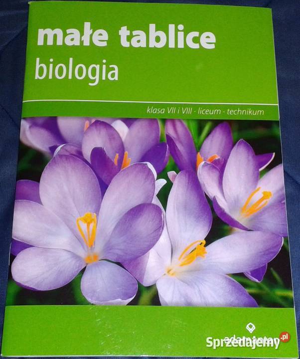 Biologia Małe tablice W Mizerski B Bednarczuk