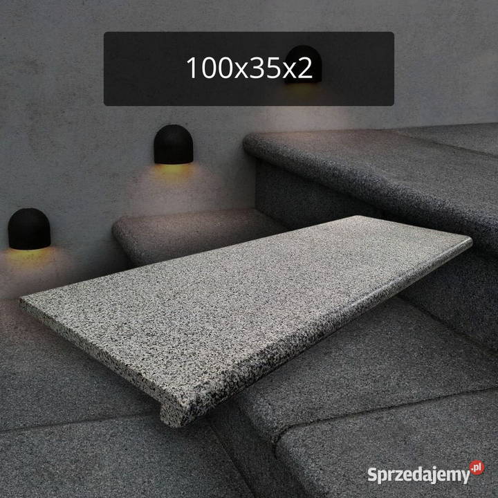 Schodek Granitowy G654 Dark grey 100x35x2 Tczew sprzedam