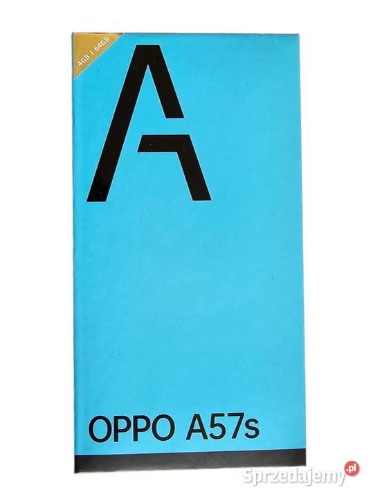 Smartfon OPPO A57s CZARNY z 2 letnią gwarancją wielkopolskie Poznań sprzedam