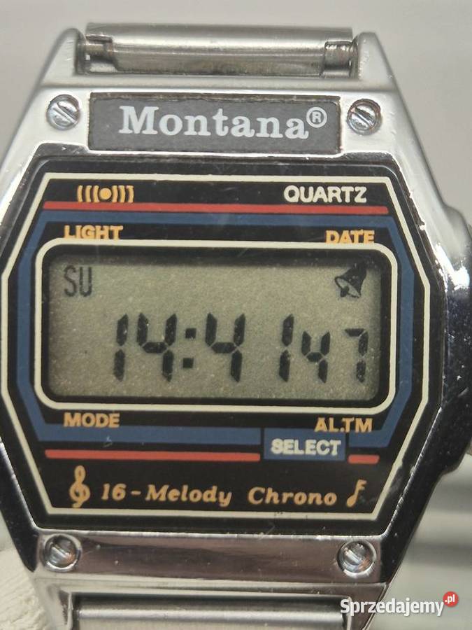 Kolekcjonerski zegarek Montana z lat 80 Chorzów sprzedam
