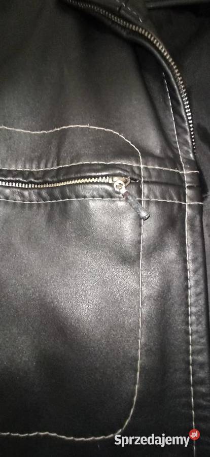 Kurtka skórzana czarna Krosno