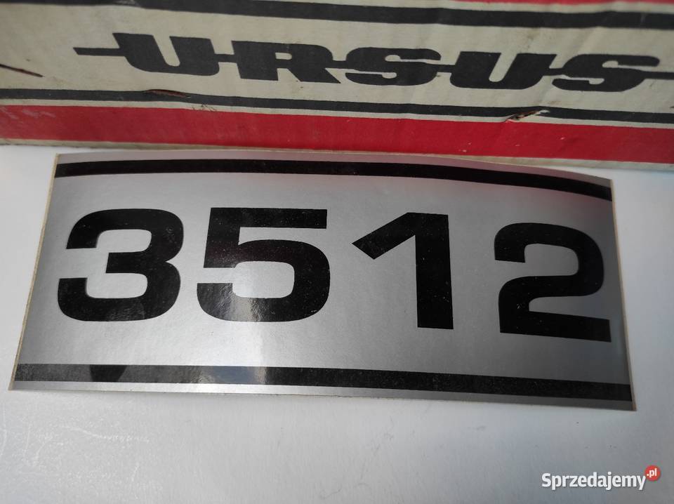 Naklejka Ursus 3512 Warszawa sprzedam