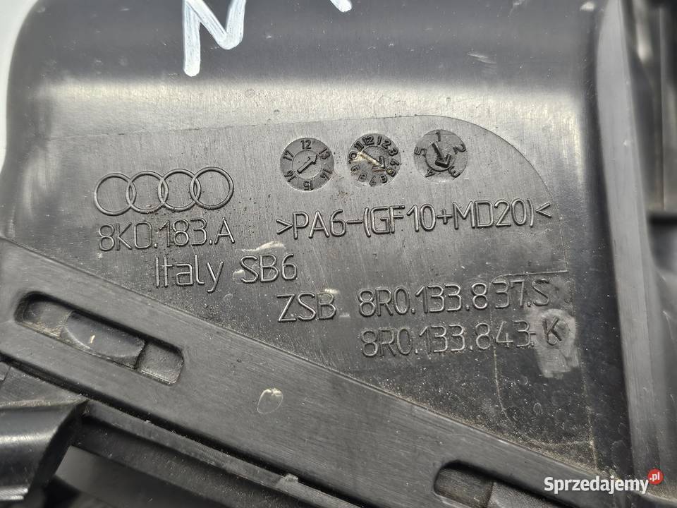 AUDI A5 I 8T LIFT 13r obudowa filtra powietrza Kielce sprzedam