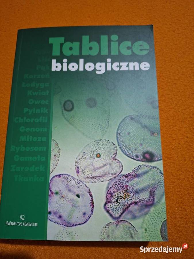 Tablice biologiczne Łazy sprzedam