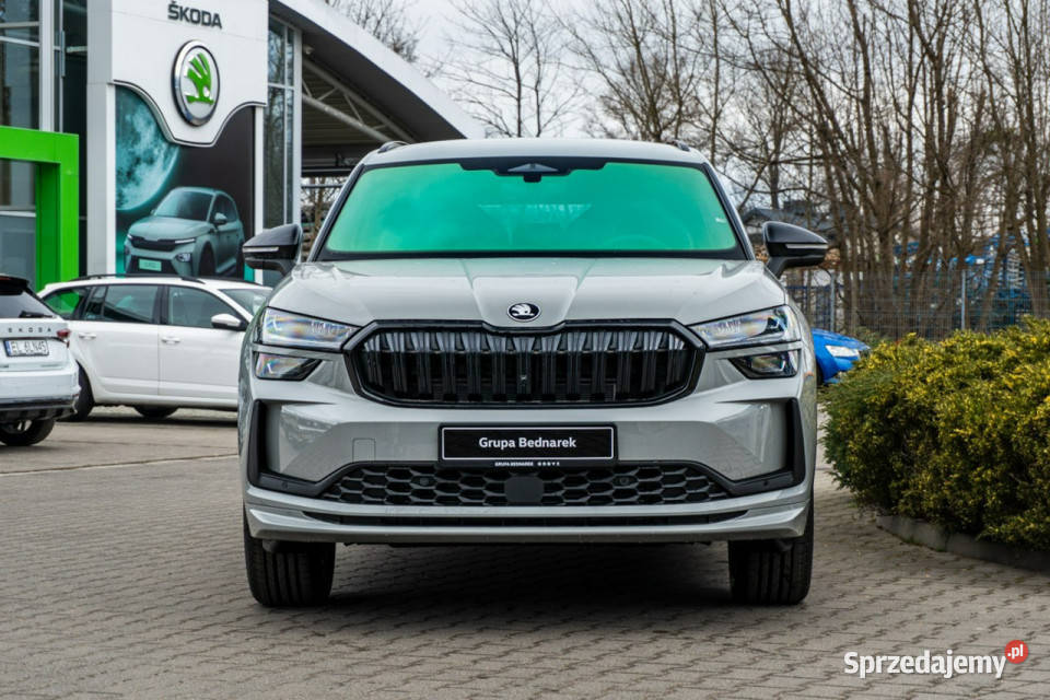 koda Kodiaq Sportline 20 TDI 193 DSG 4x4 gniazdo USB Motoryzacja Łódź