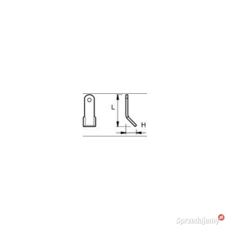 Nóż Y otwór 165 mm 130 40 8 mm 63FEI45 10097 małopolskie Kamionna sprzedam