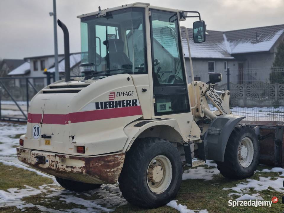 Ładowarka kołowa liebherr 508 stereo 2006 sprzedam