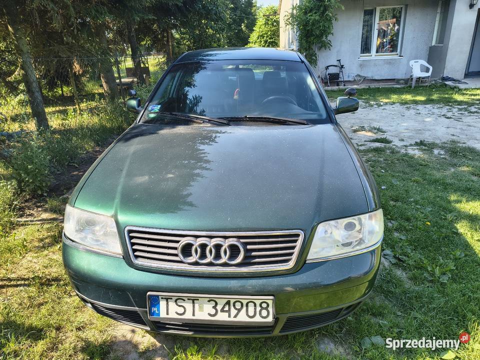 Sprzedam audi A6 C5 v6 benzyna 24 w gazie skórzana tapicerka Kraśnik