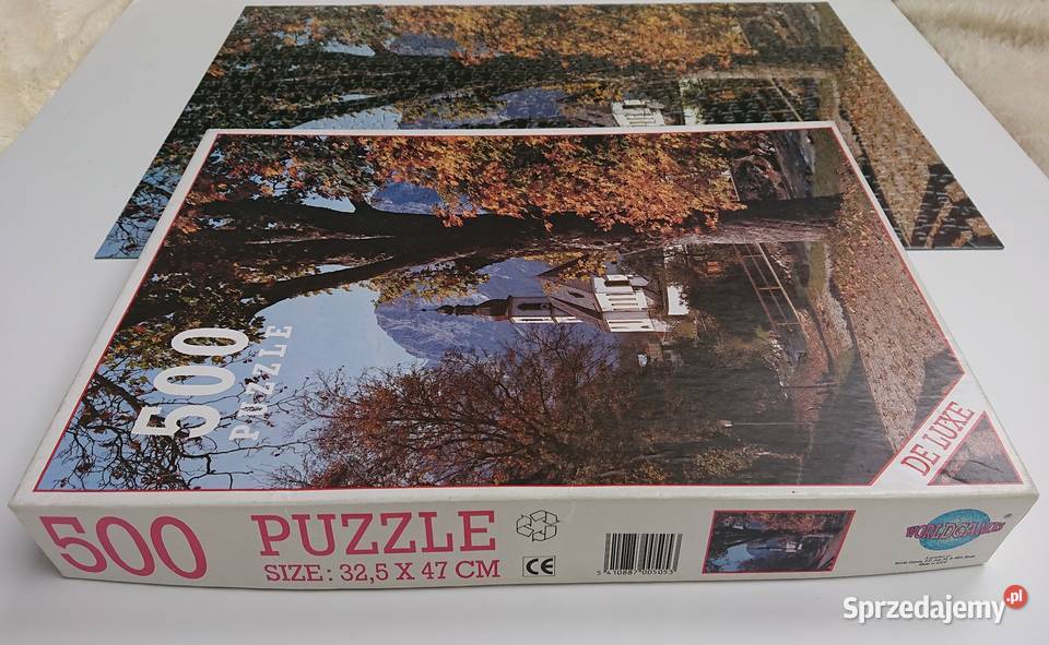 Puzzle 500 vintage 325x47 krajobraz Ramsau mazowieckie sprzedam