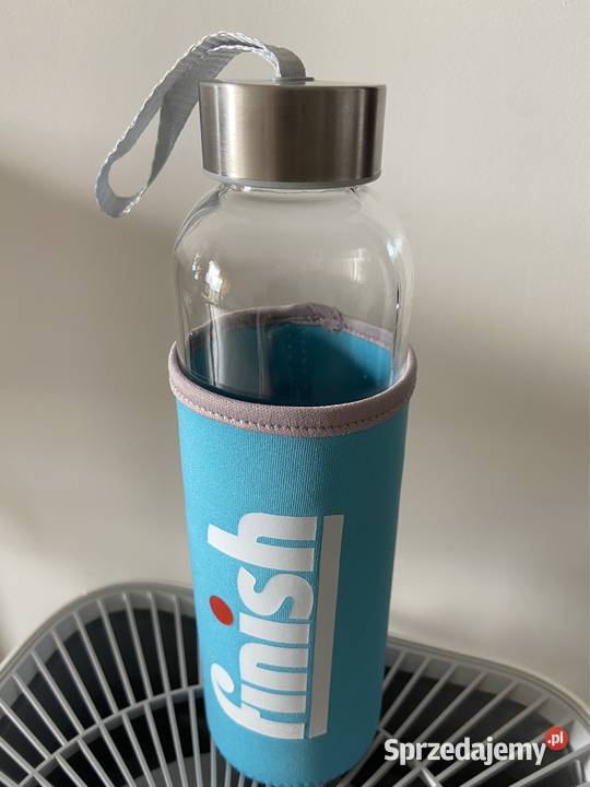 Bidon szklany butelka na wodę z osłonką 500ml sprzedam