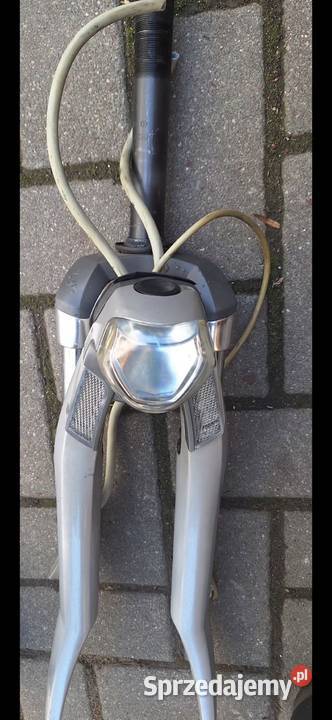 Widelec rowerowy z Gazellai elektrycznej z lampą Hrubieszów sprzedam