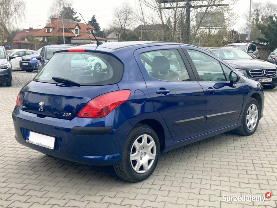 Peugeot 308 Jeden właściciel 17 lat T7 20082013 4/5 mazowieckie Konstancin-Jeziorna