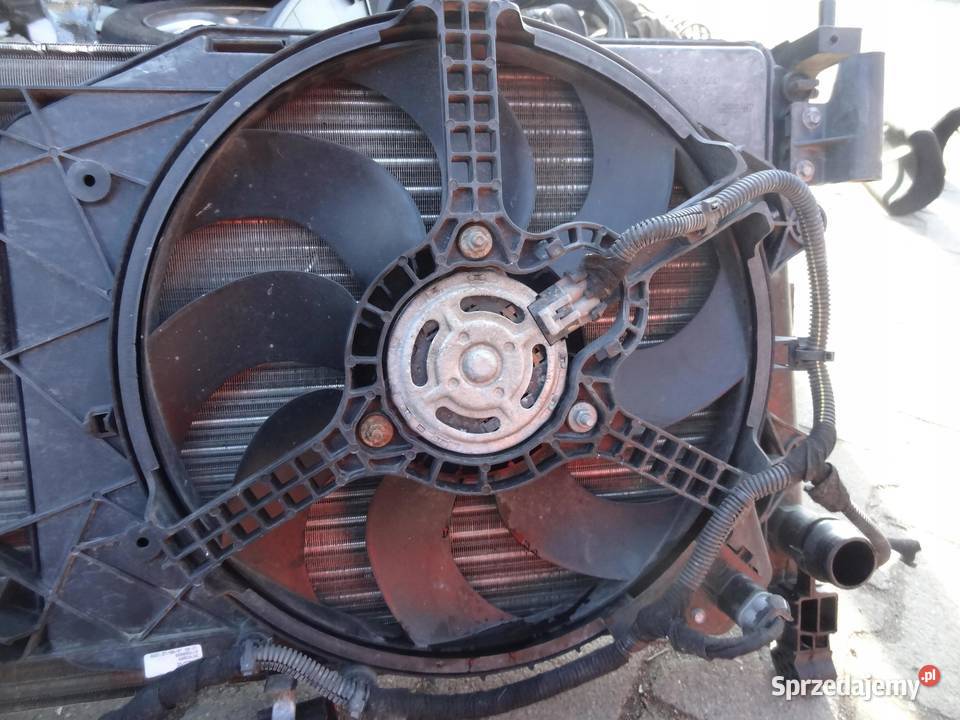 CHŁODNICA WODY OPEL CORSA D WENTYLATOR 440926702