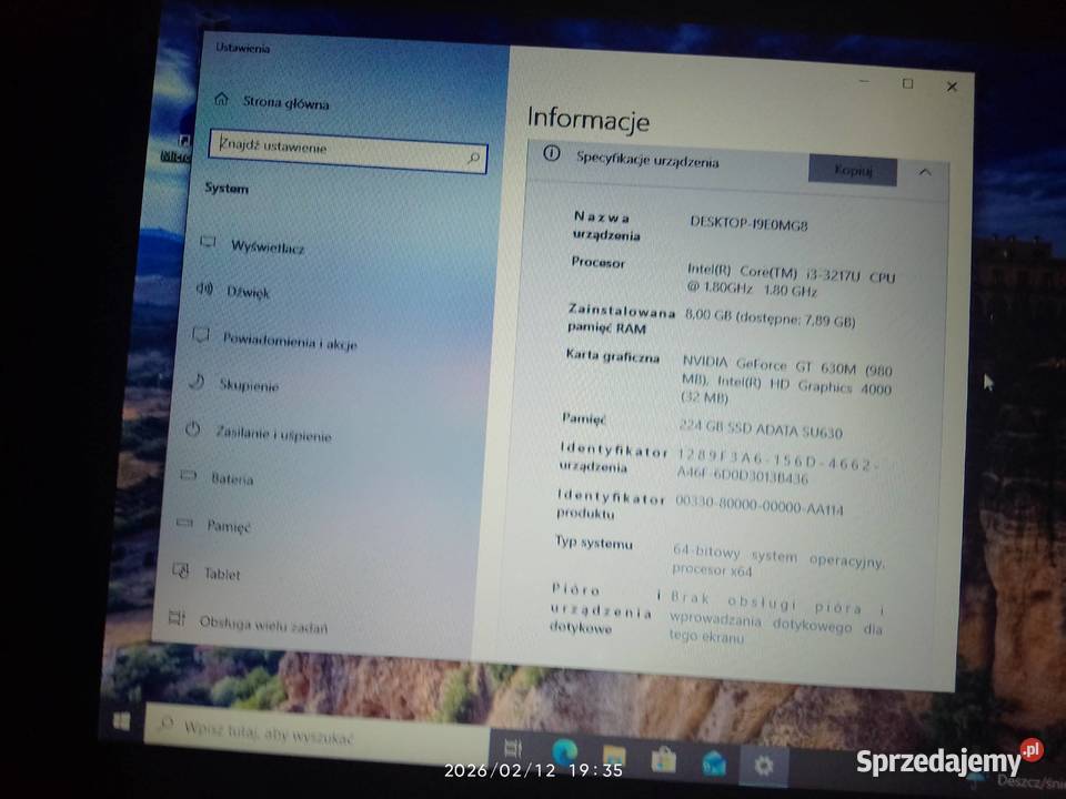 Sprzedamzamienię laptop HP pavilion Intel Core i3 łódzkie Łódź