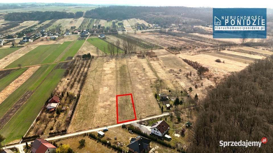 Działka budowlana lesie Widuchowa