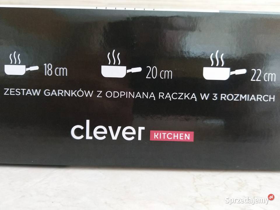 NAJTANIEJ Zestaw Garnków z Odpinaną Rączką 18 20 Zabrze