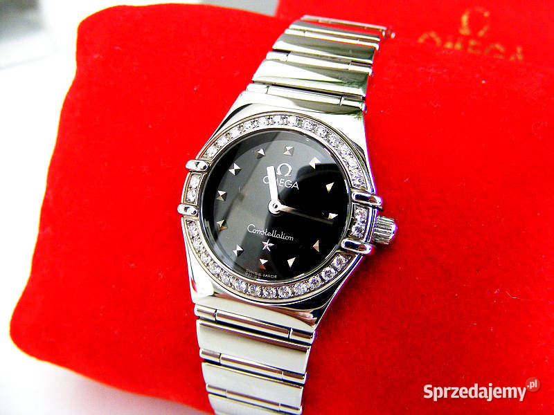 Omega Constellation Diamond Black Mini zegarek