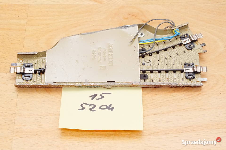 Marklin zwrotnica elektryczna 5204 skala H0 15 dolnośląskie Lubin