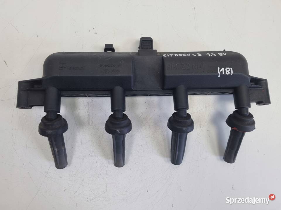 CEWKA ZAPŁONOWA Citroen C3 14 8V 9628158580 lubelskie Rudka sprzedam