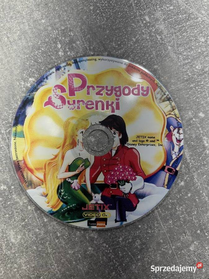 Płyta dzieci Przygody Syrenki Jetix Jasło