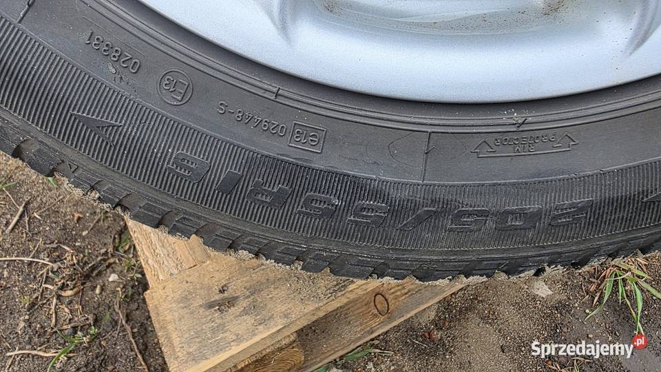4 kola z oponami zimowymi 16 rozstaw 5x112 Mińsk Mazowiecki