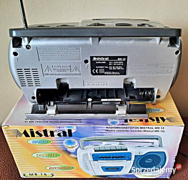 Radiomagnetofon Mistral model MR 15 wielkopolskie Ostrów Wielkopolski sprzedam