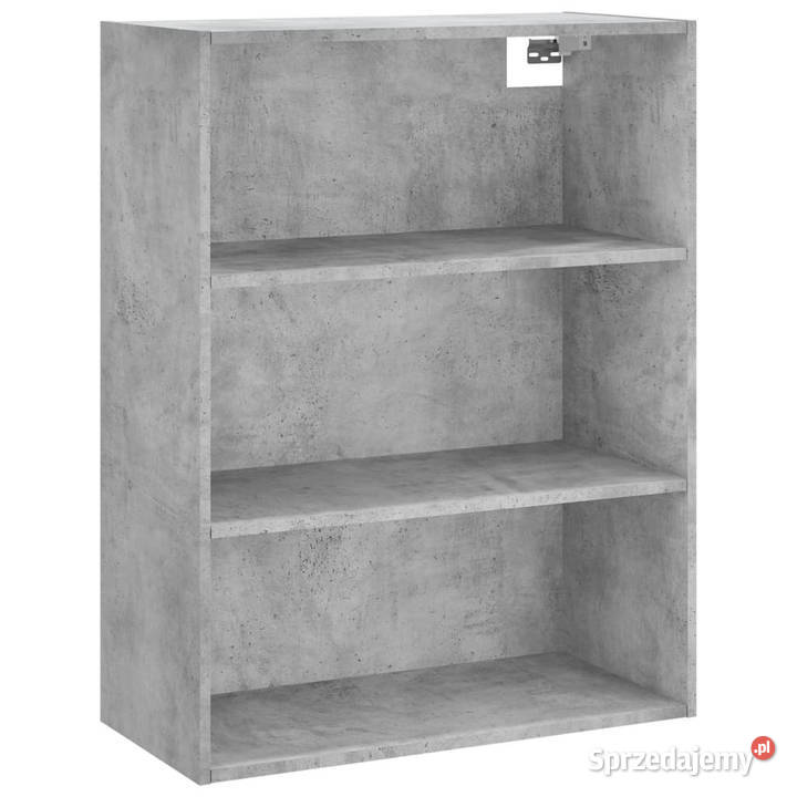 Regał szarość betonu 695x325x180 materiał