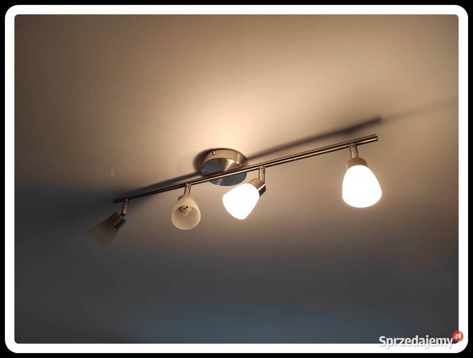 Lampa sufitowa z 4 kloszami Płock