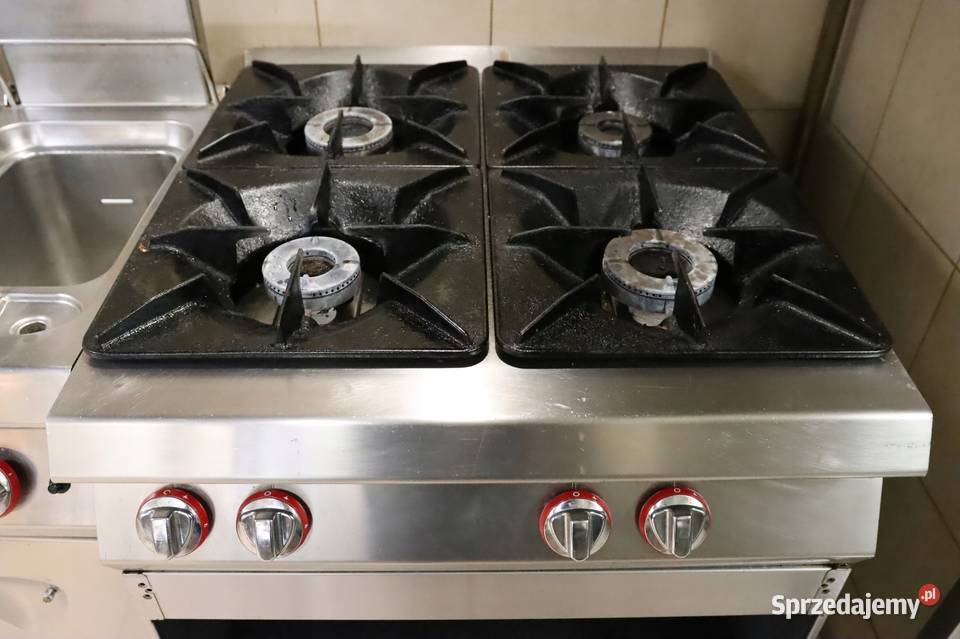 Kuchnia gaz 4 palniki Angelo 190FAAFOMO 34 kW Góra