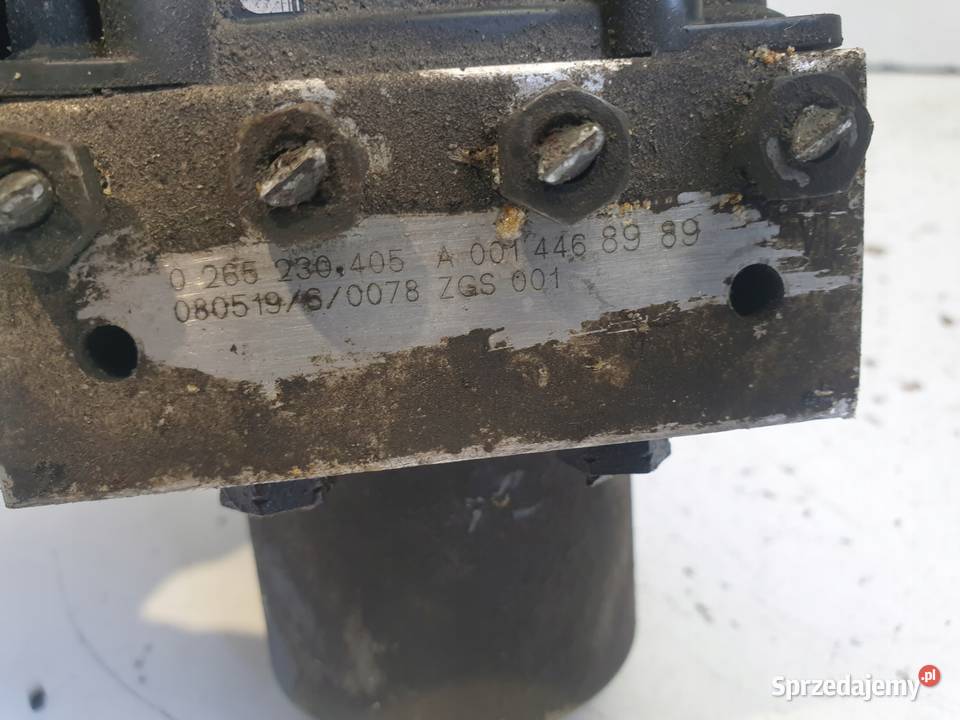 Mercedes W639 POMPA ABS hamulcowa A0014468989 Układ ABS i ESP Rudka