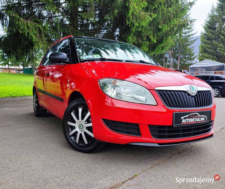 Ładna nie zgnita Skoda Fabia 12 benzyna 2012 203 poduszka powietrzna Fabia Domaradz