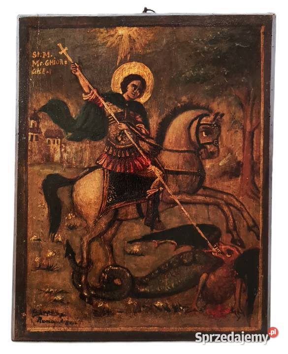 Ikona Święty Jerzy 0043 Warszawa