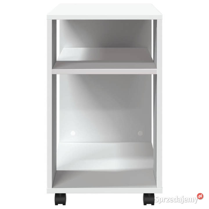 Stolik boczny na kółkach biały 70x35x60 WM853146 mazowieckie Warszawa sprzedam