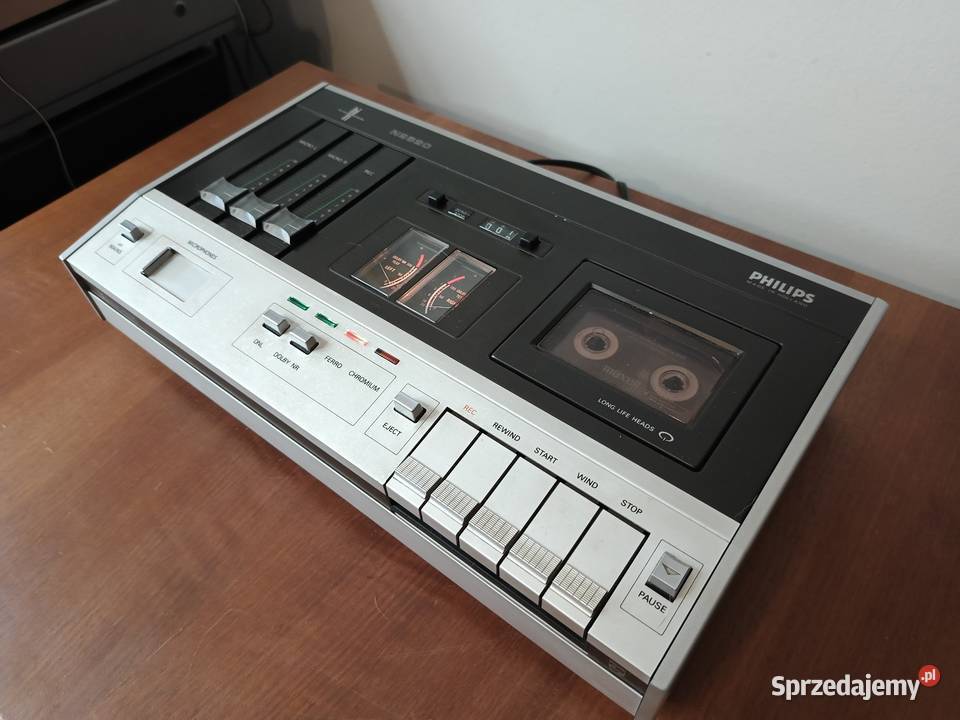 Magnetofon Vintage PHILIPS N 2520 Gdynia