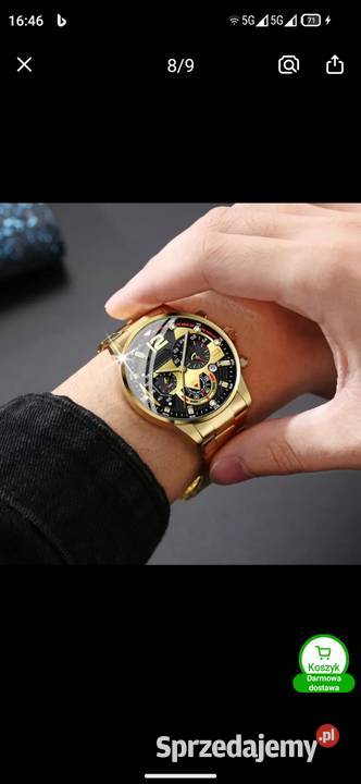 Zegarek z mechanizmem kwarcowym Warszawa