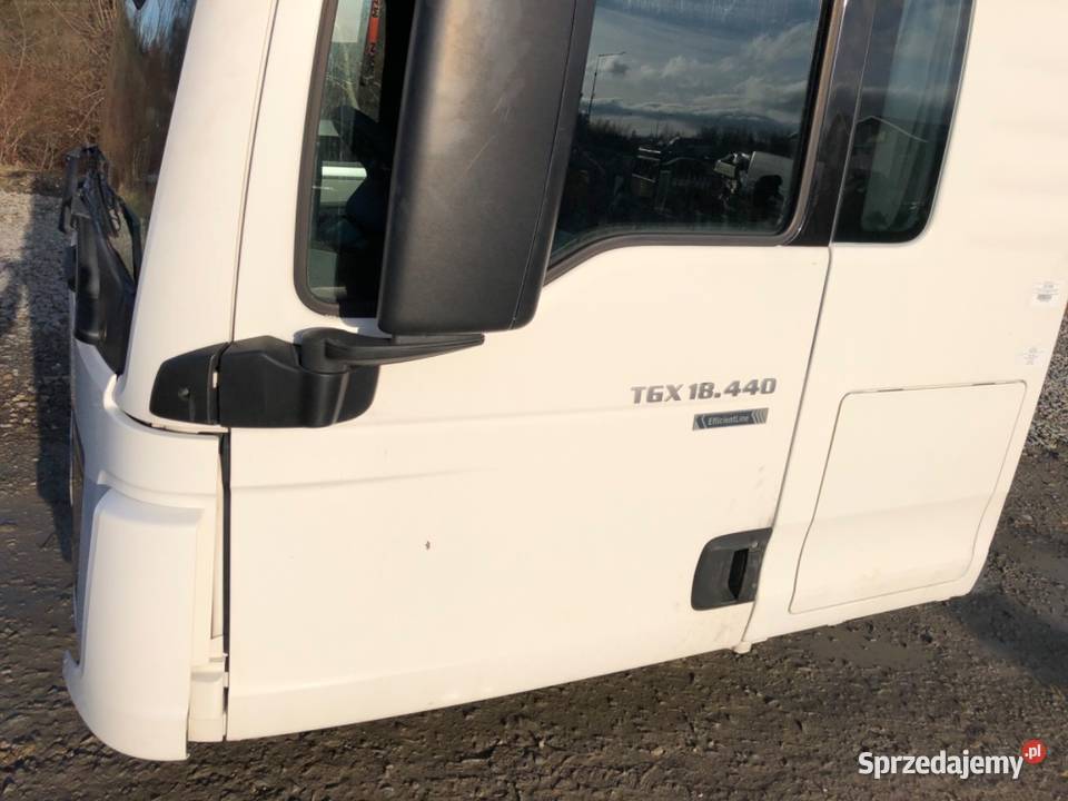 KABINA KOMPLETNA MAN TGX I BIAŁY NADWOZIA