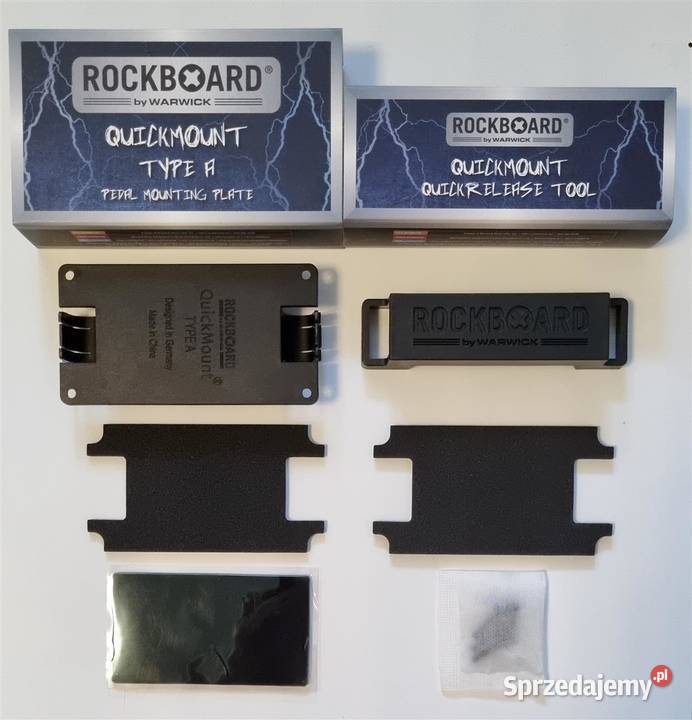 Nowy Zestaw Rockboard Quick Mount Type A i Quick śląskie Sosnowiec