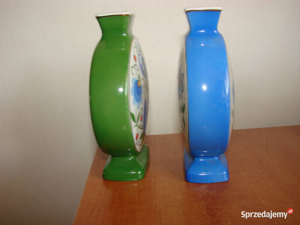 Lubiana wzór kaszubski wazonik PRL Pruszcz Gdański sprzedam