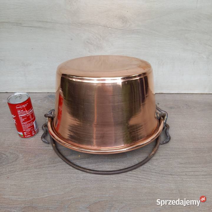 Miedziany kocioł miedziany kociołek poj 7 litrów Warszawa