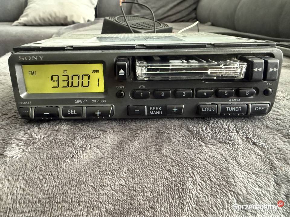 Radiodtwarzacz samochodowy na kasety SONY XR1803 Sosnowiec