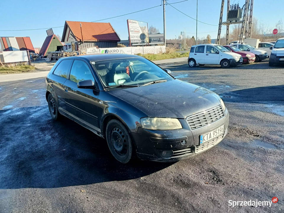 Audi A3 3drzwiowe Audi A3 20TDI 140 03r 8P małopolskie sprzedam