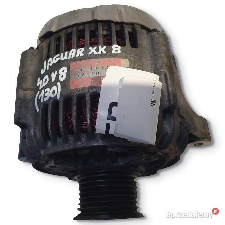 ALTERNATOR Jaguar XK8 XK 8 40 V8 denso LNC1800AA Części samochodowe Chełm