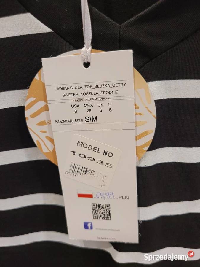 Bluzka w paski Latynka SM Jarosław sprzedam